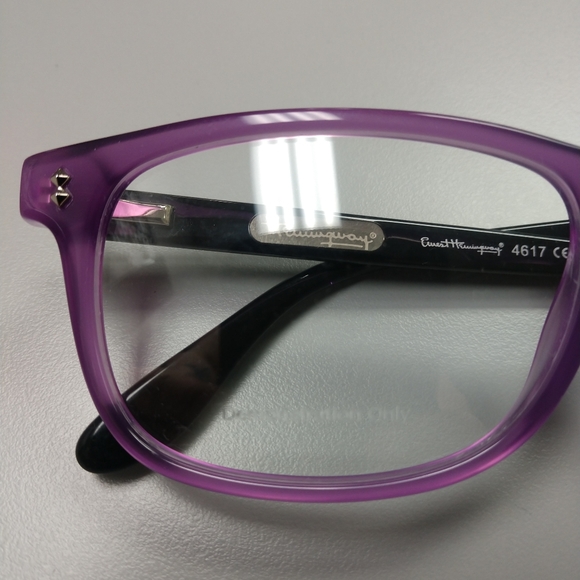 Purple Eyeglasses - Picture 5 of 13